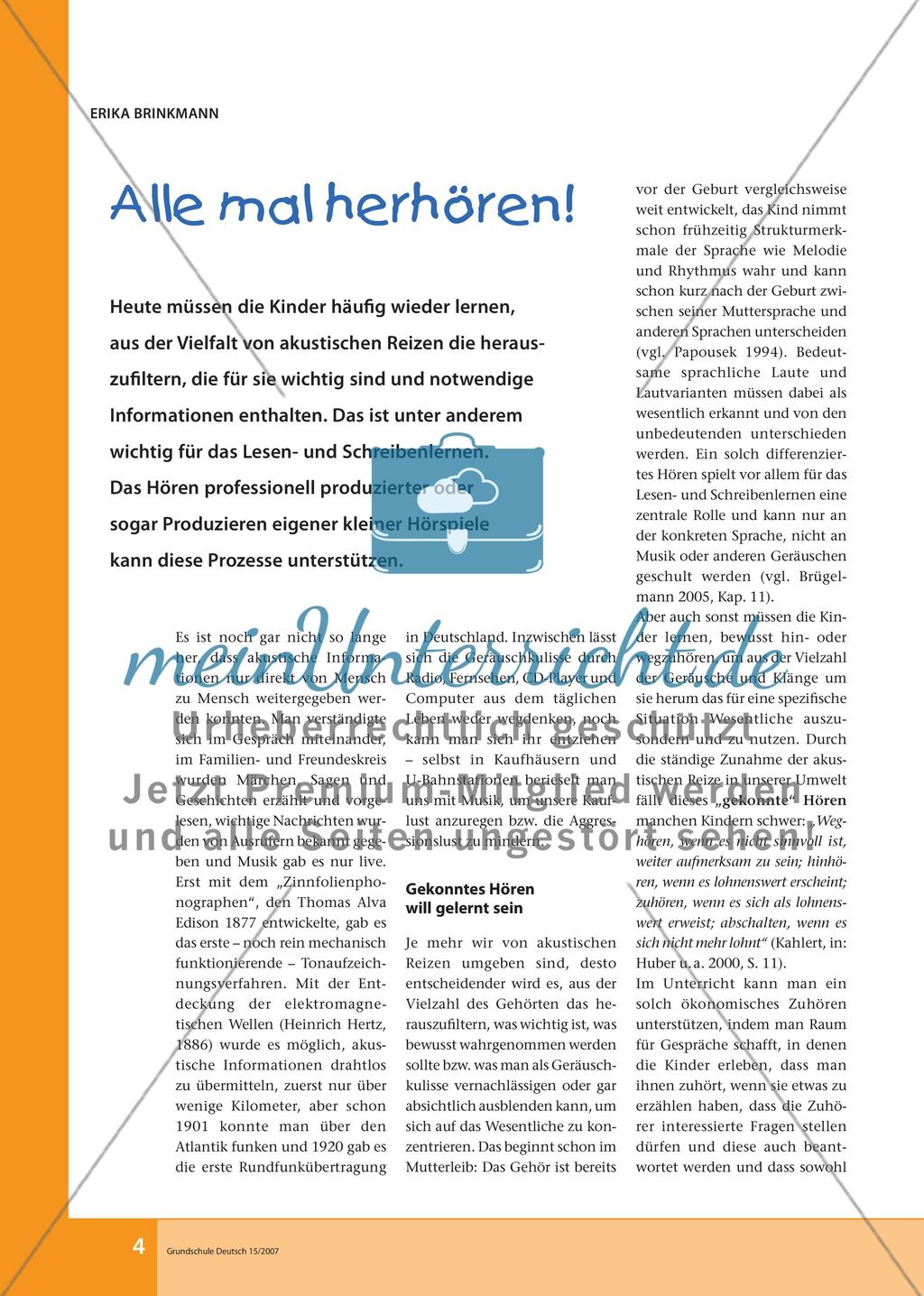 Alle mal herhören! Preview 1