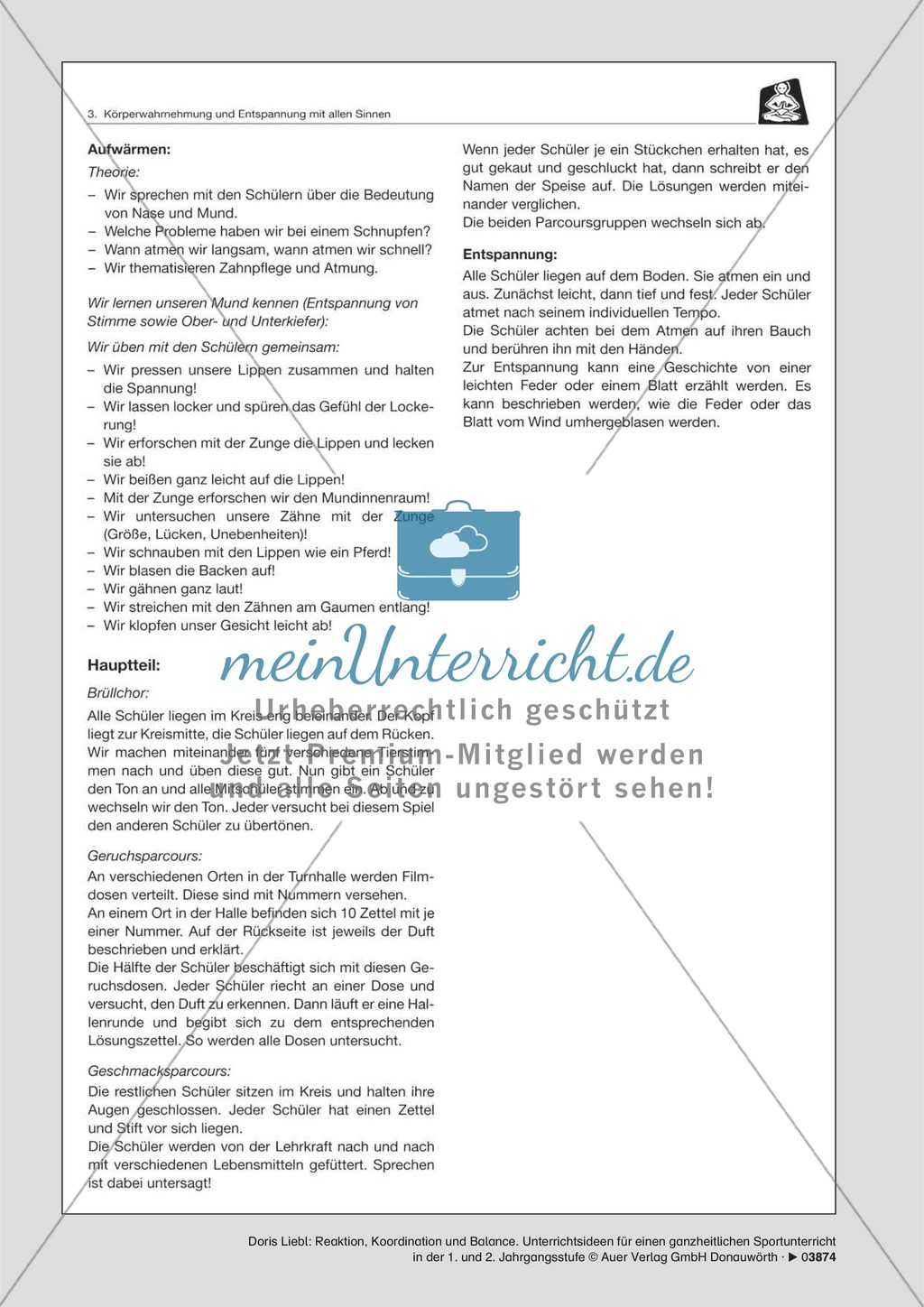 Körperwahrnehmung und Entspannung mit allen Sinnen Preview 4