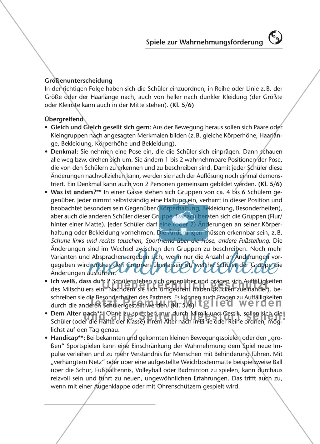Spiele zur räumlichen Wahrnehmung mit den Augen Preview 3