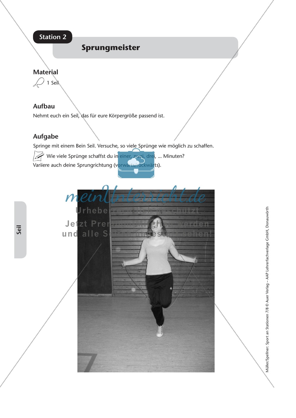 Stationenentraining mit dem Seil Preview 2