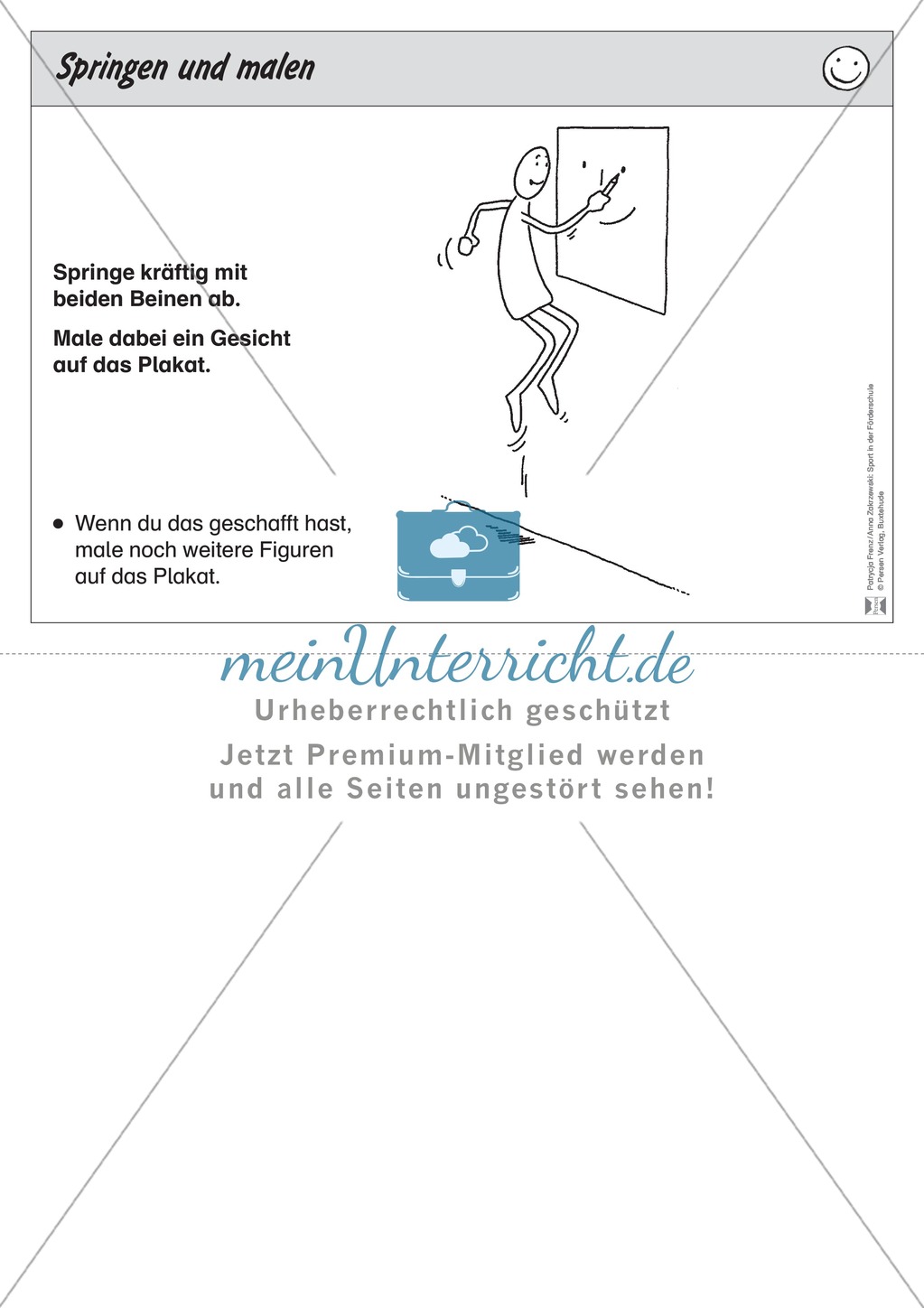 Stationentraining zum Laufen und Springen. Mit Übungsanleitungen. Preview 5