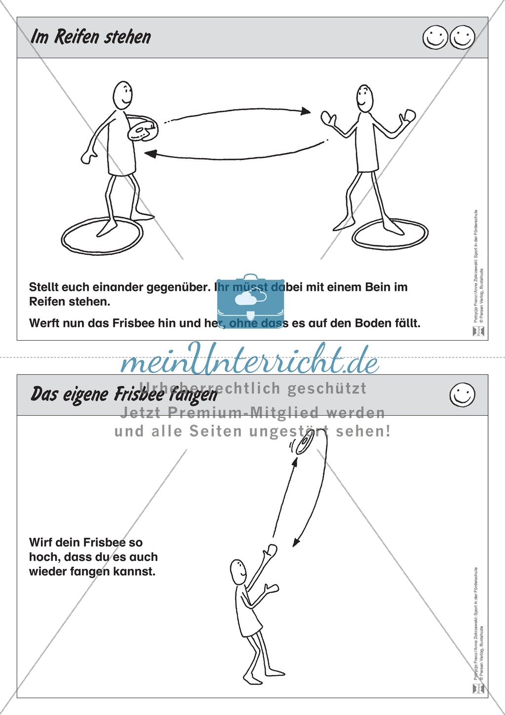 Stationentraining zum Werfen. Mit Übungsanleitungen. Preview 11