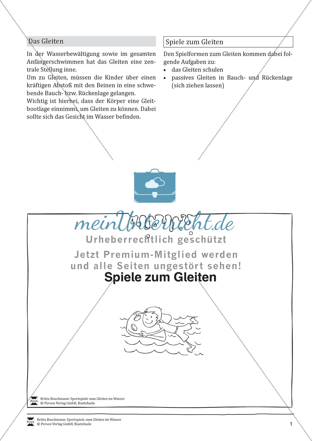 Sportspiele zum Gleiten im Wasser Preview 1