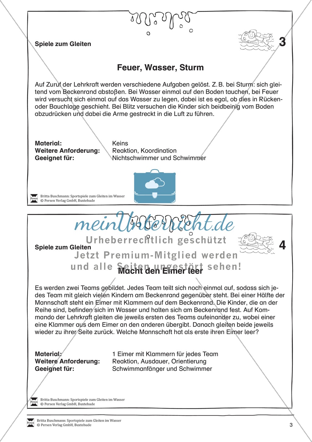 Sportspiele zum Gleiten im Wasser Preview 3