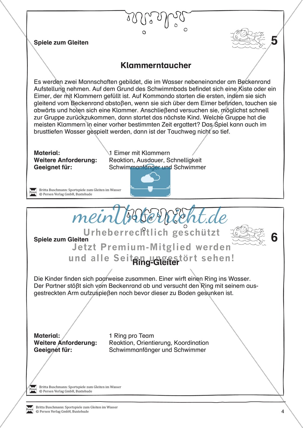 Sportspiele zum Gleiten im Wasser Preview 4