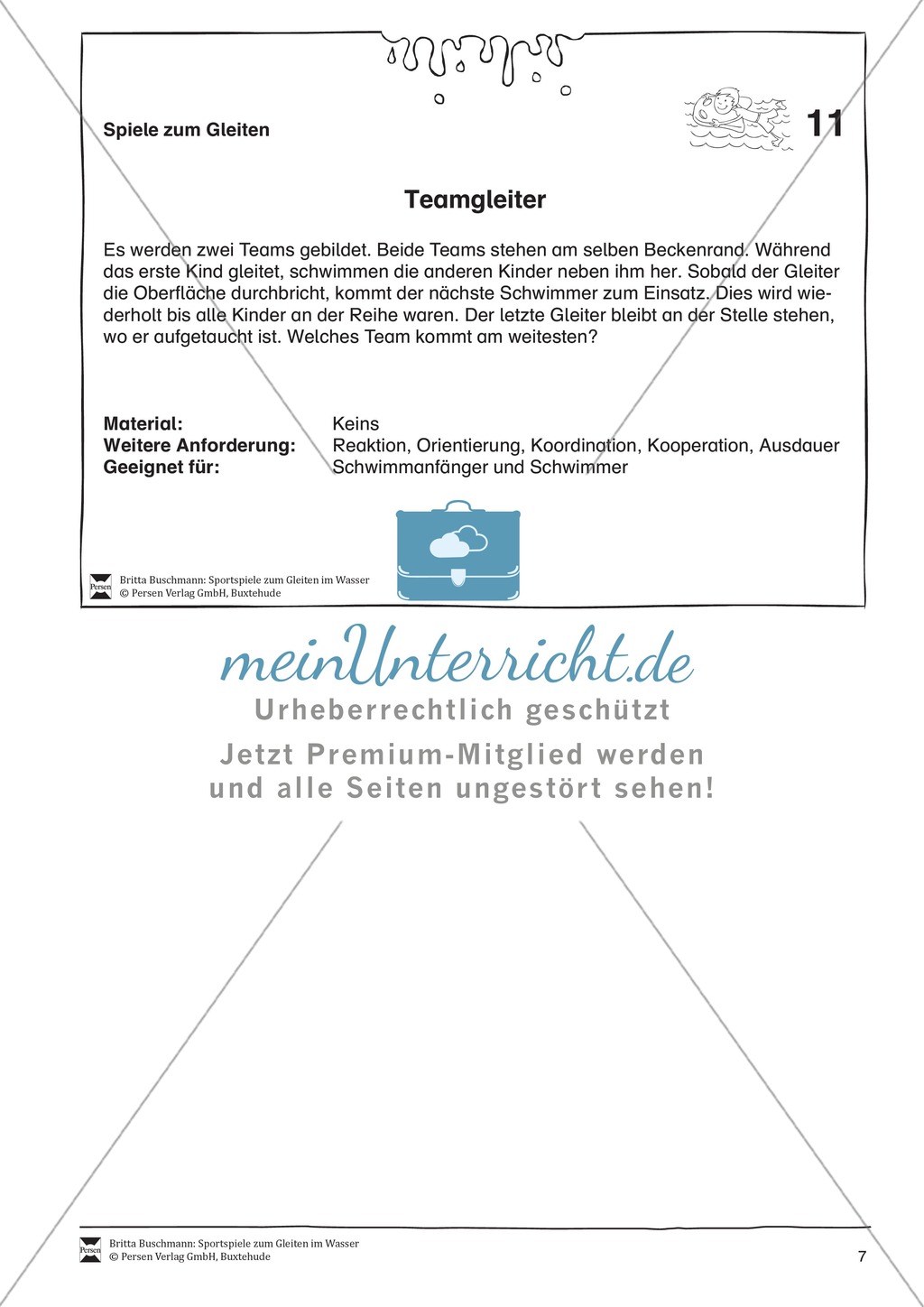 Sportspiele zum Gleiten im Wasser Preview 7