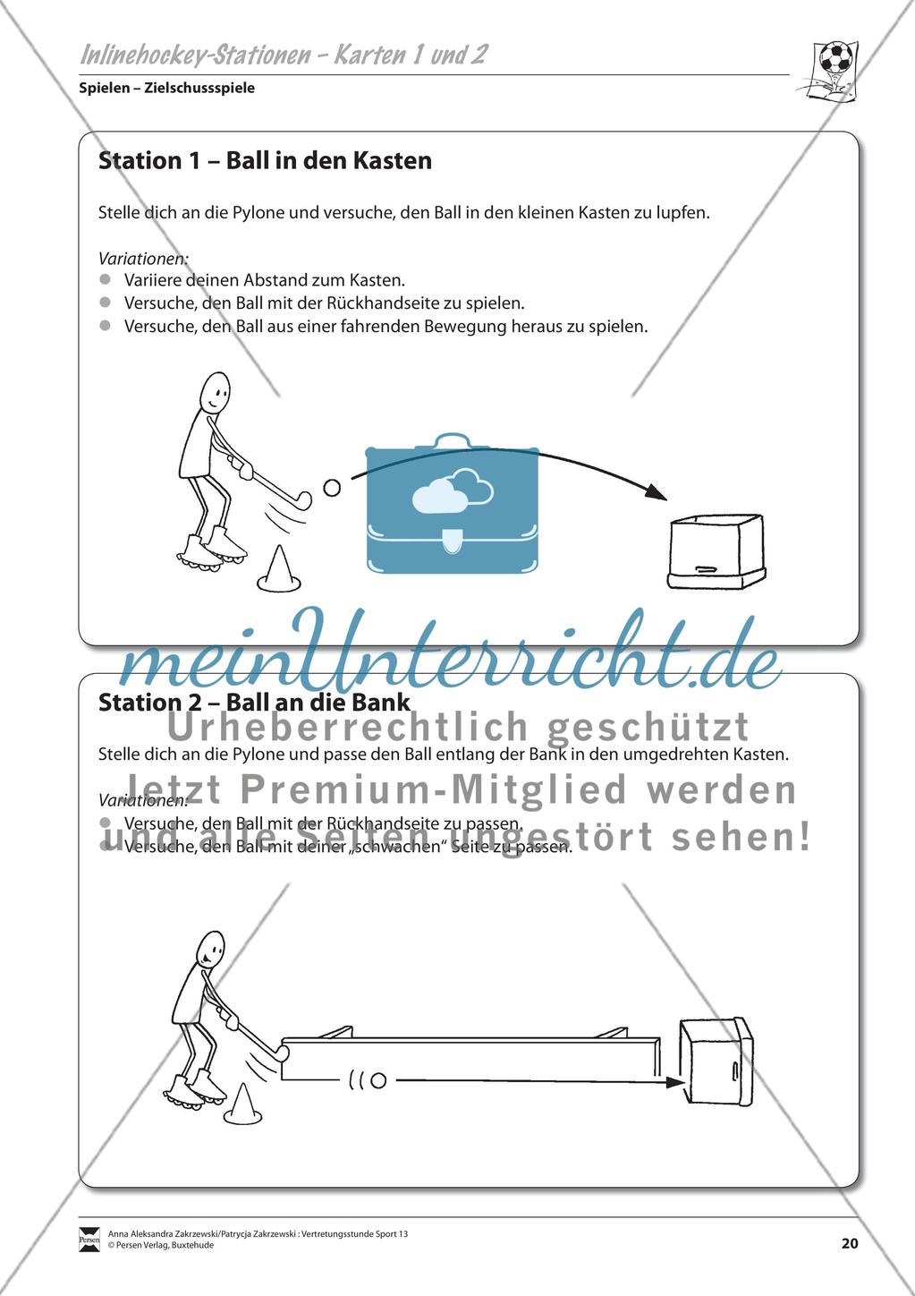 Inlinehockey an Stationen Preview 2