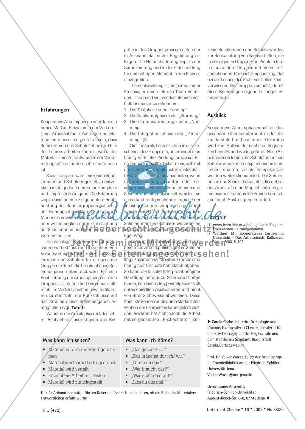 Kooperatives Lernen nach dem DAB-Prinzip - Stoffgemische und Trennverfahren Preview 4