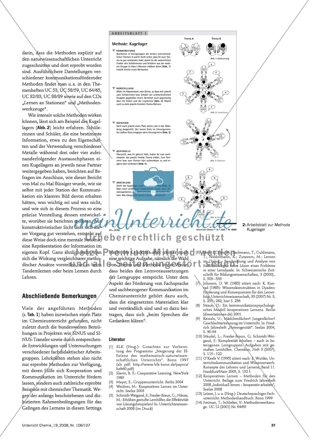 Verschiedene Methoden zur Förderung von Kommunikation im Chemieunterricht Preview 3