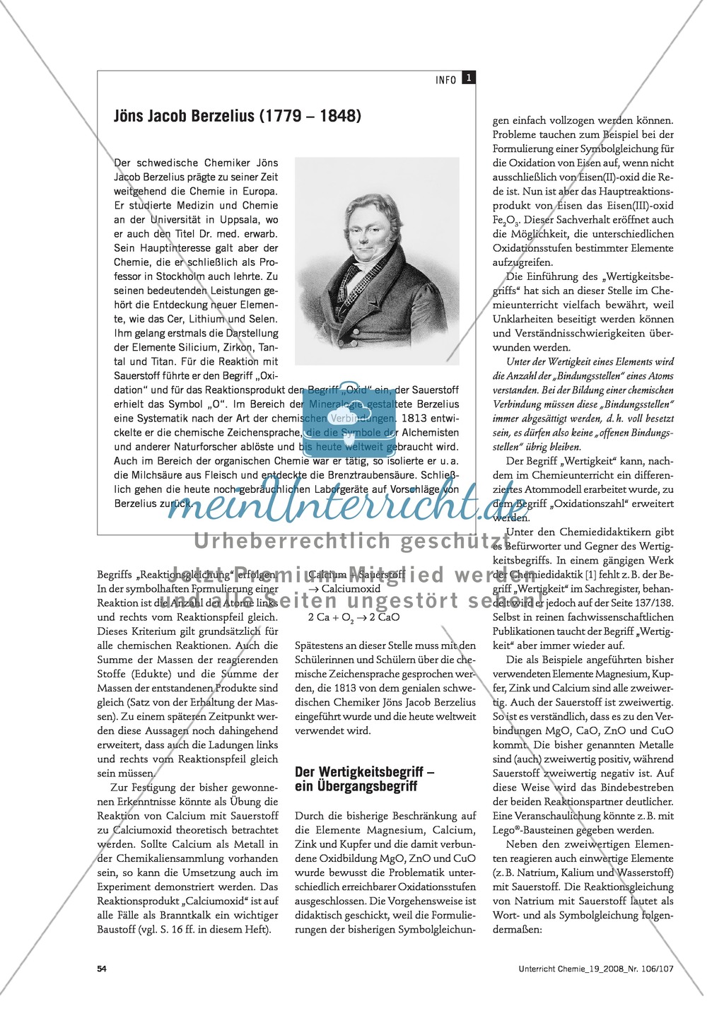 Von der Wortgleichung zur Symbolgleichung + Der Wertigkeitsbegriff Preview 3