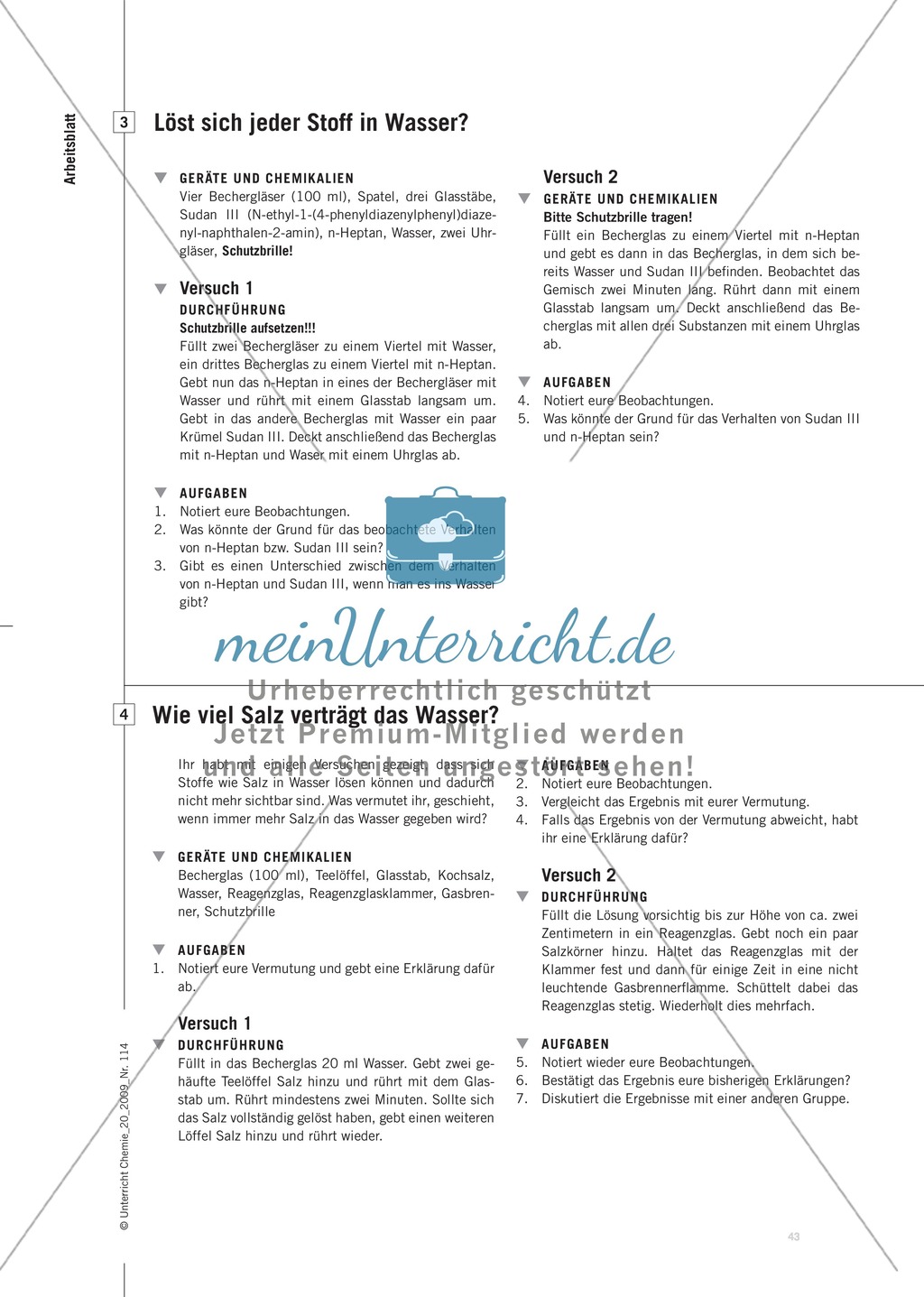 Lösevorgänge verstehen und erklären + Schülervorstellungen zum Löslichkeitskonzept Preview 6