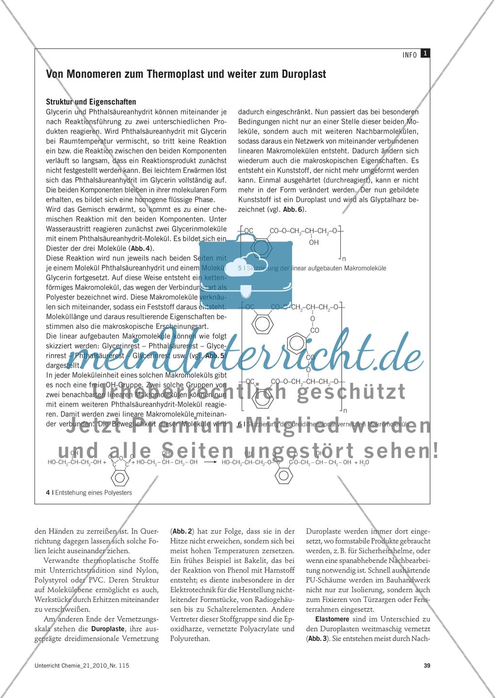 Von linear bis hochvernetzt - Struktur-Eigenschafts-Beziehungen am Beispiel Kunststoffe Preview 2