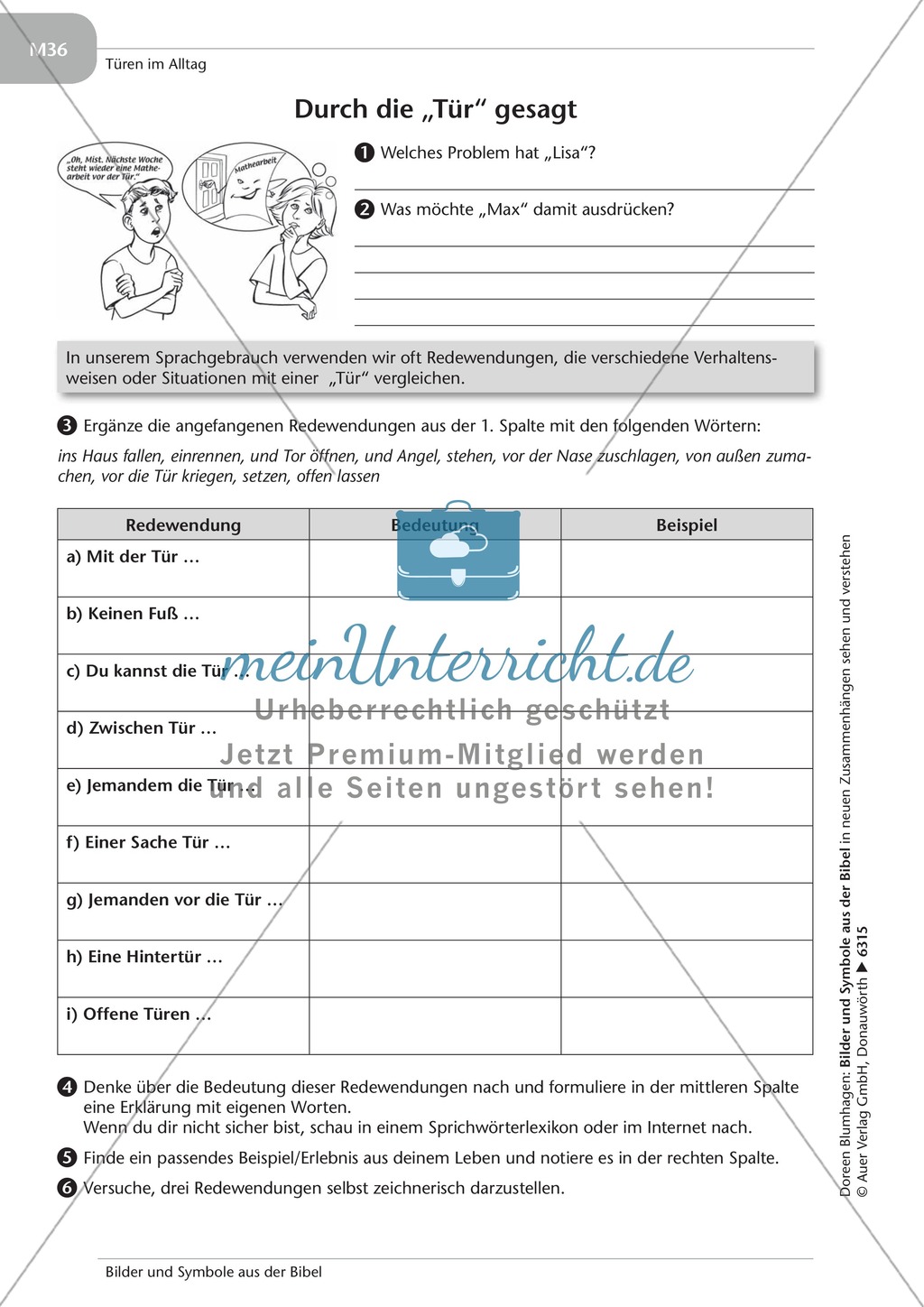 Redewendungen und ihre Bedeutung zum Symbol