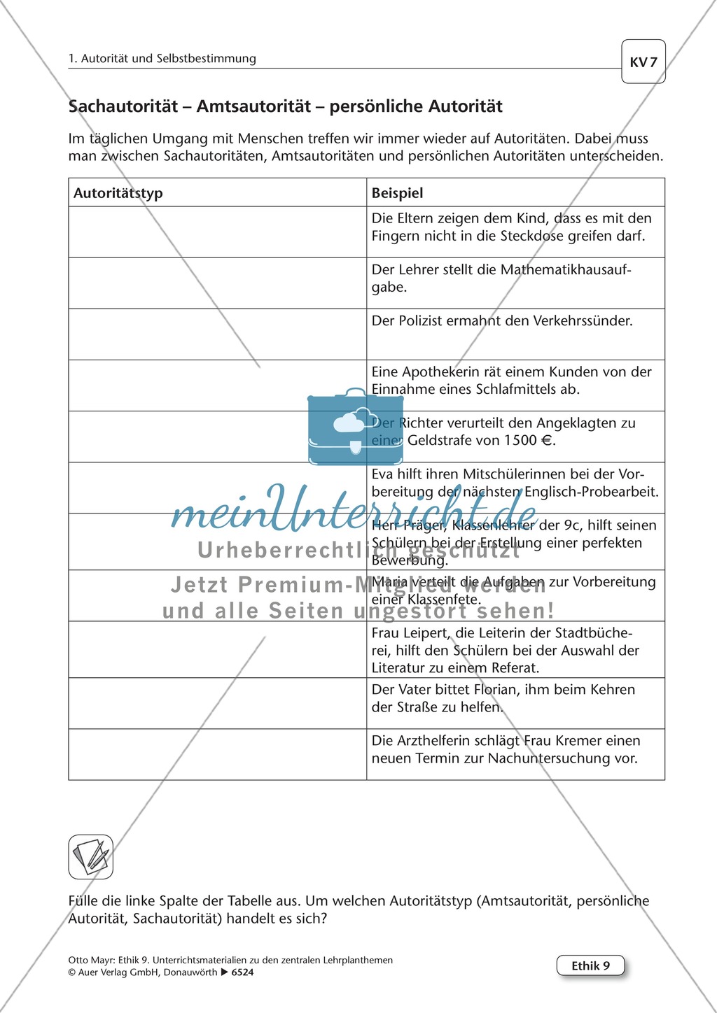 Autorität: Ausprägung, Missbrauch, Definition Preview 6