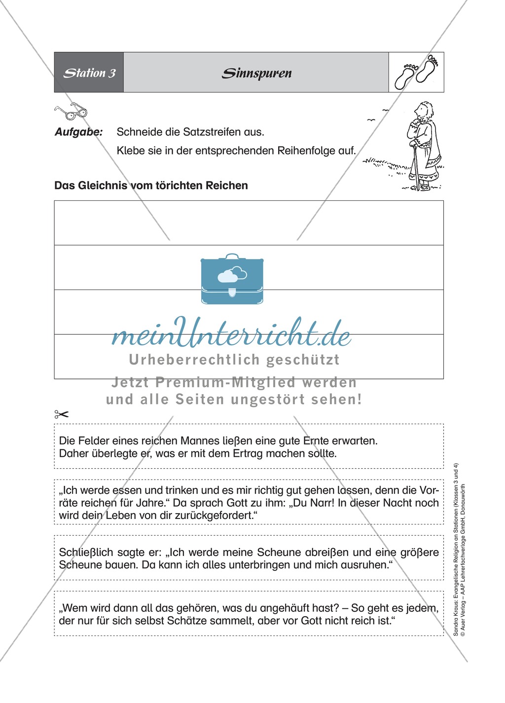 Lebensspuren entdecken und verstehen - An Stationen lernen Preview 4