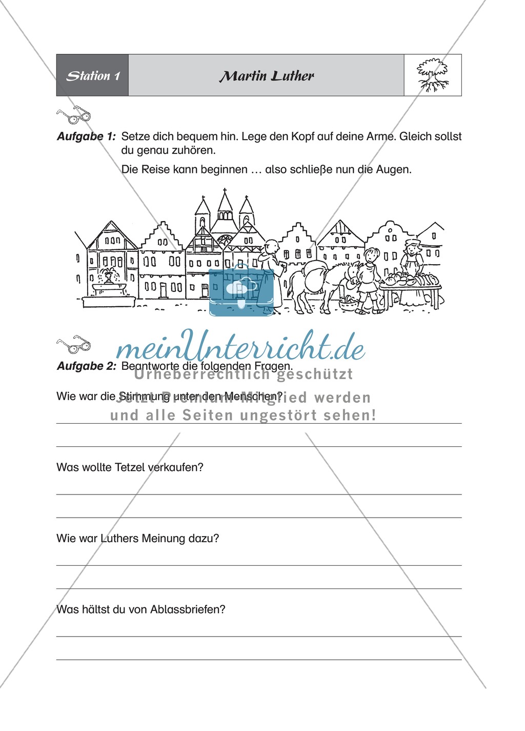Glaube: Die Entstehung des Glaubens an Stationen Preview 1