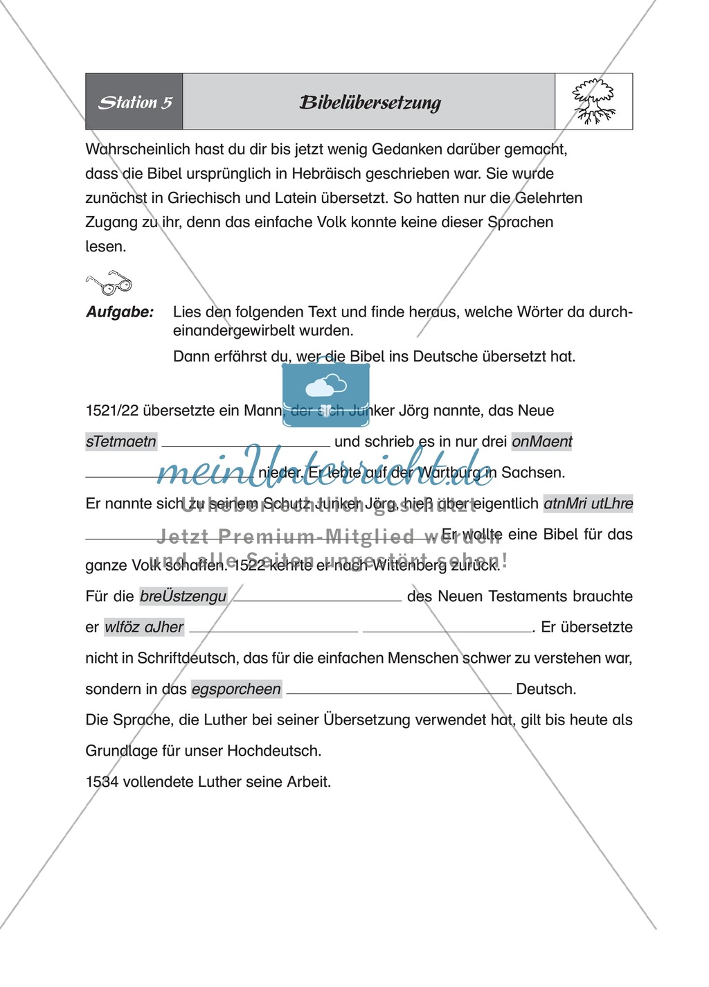 Glaube: Die Entstehung des Glaubens an Stationen Preview 6