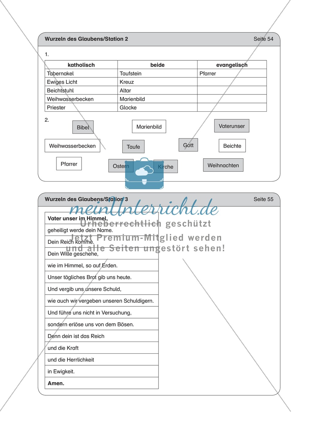 Glaube: Die Entstehung des Glaubens an Stationen Preview 8