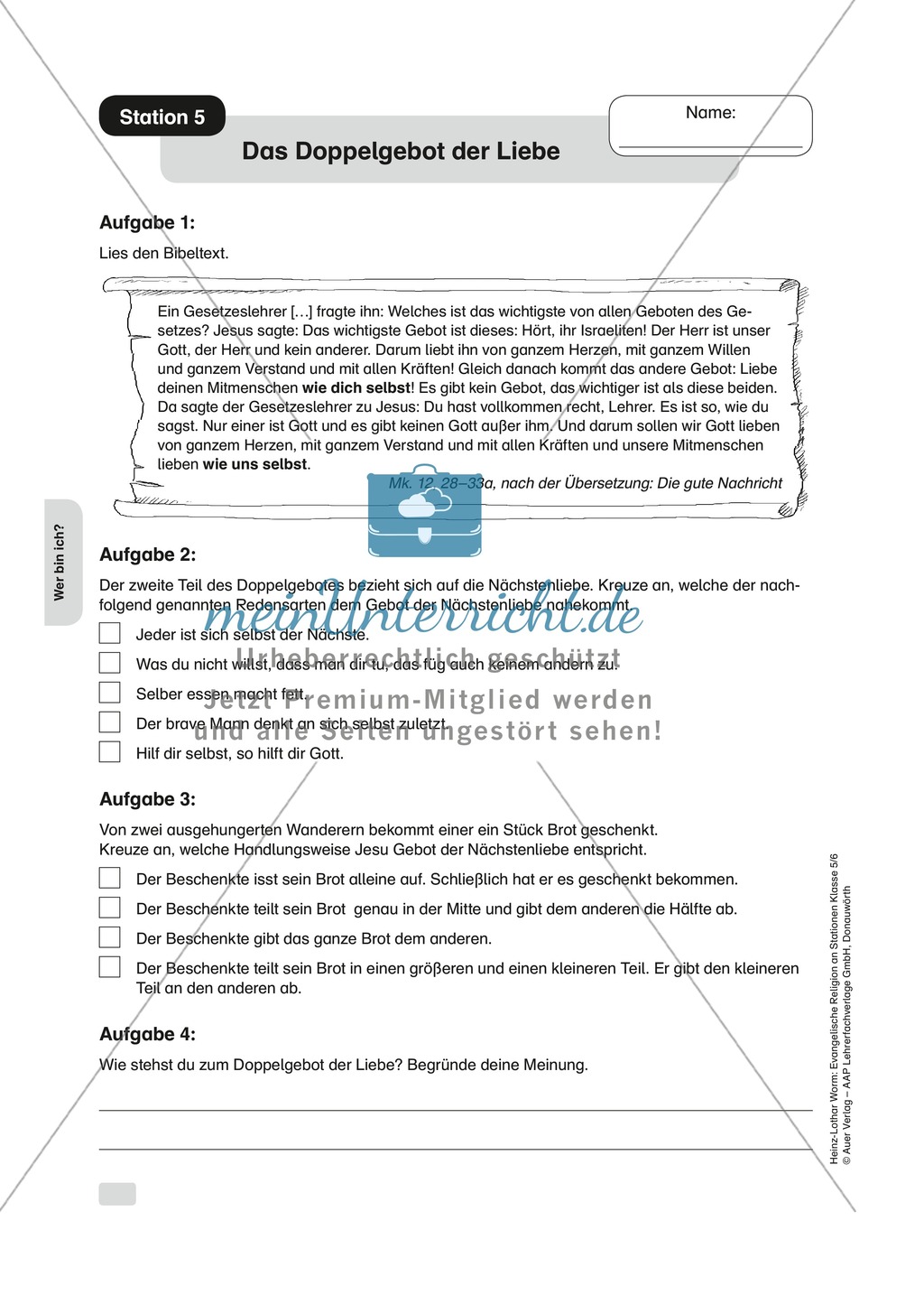 Das Selbst: Jesus und Gott zum Zusammenleben Preview 2