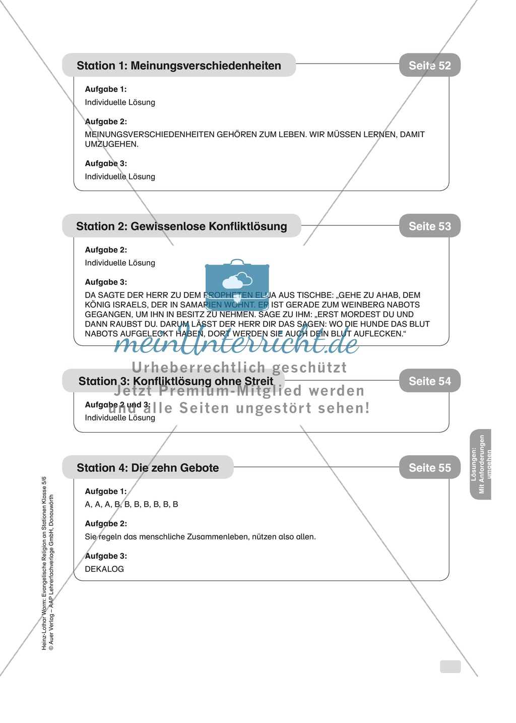 Anforderungen an das Selbst: Reaktion auf Meinungsverschiedenheiten Preview 3