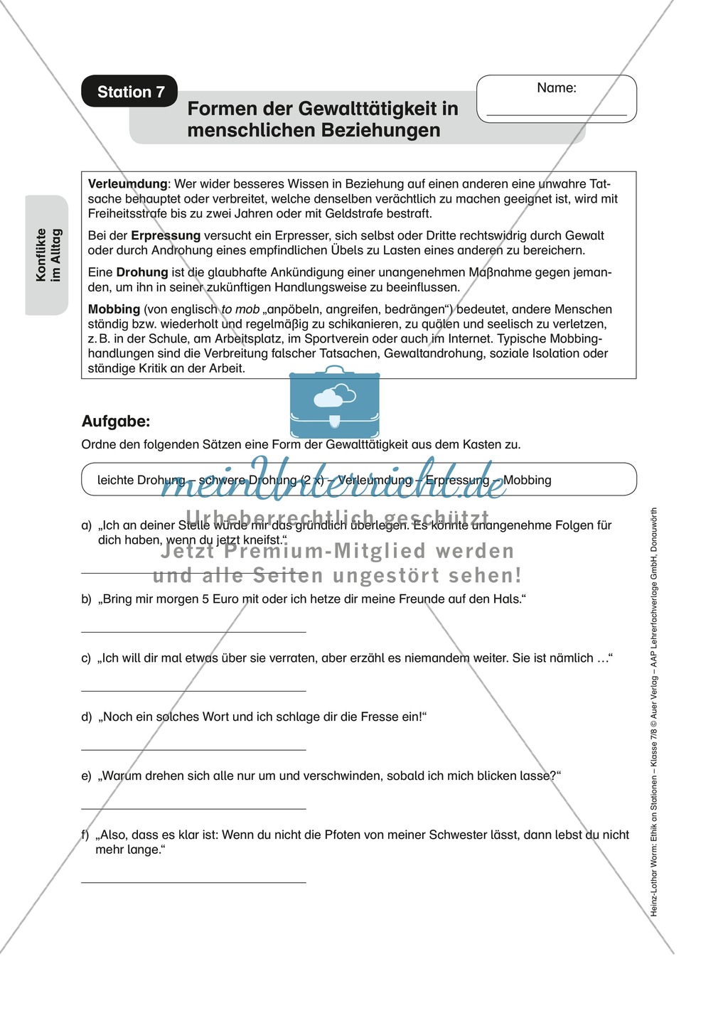 Konflikte: Formen der Gewalt Preview 1