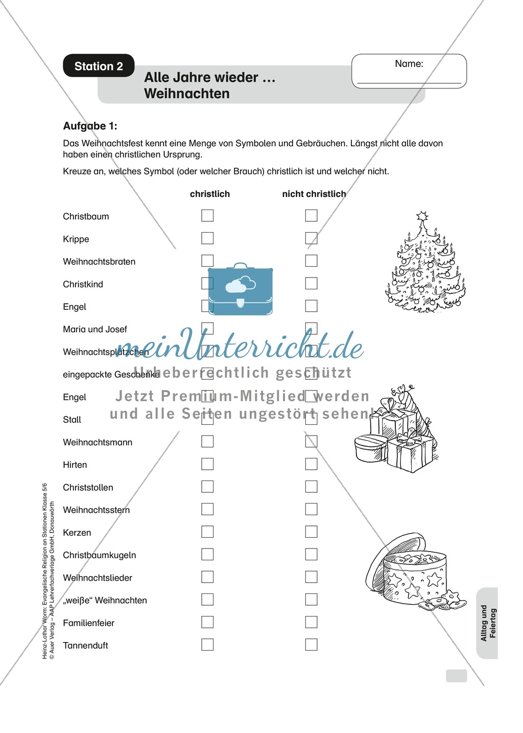 Alltag+Feiertag: kirchliche Feste Preview 2