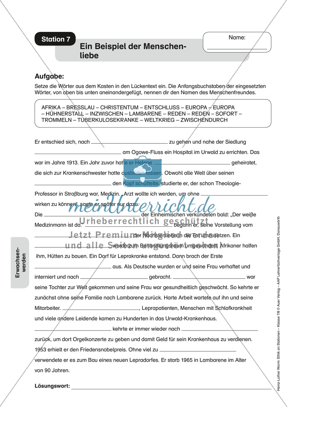 Was Erwachsenwerden bedeutet an Stationen Preview 7