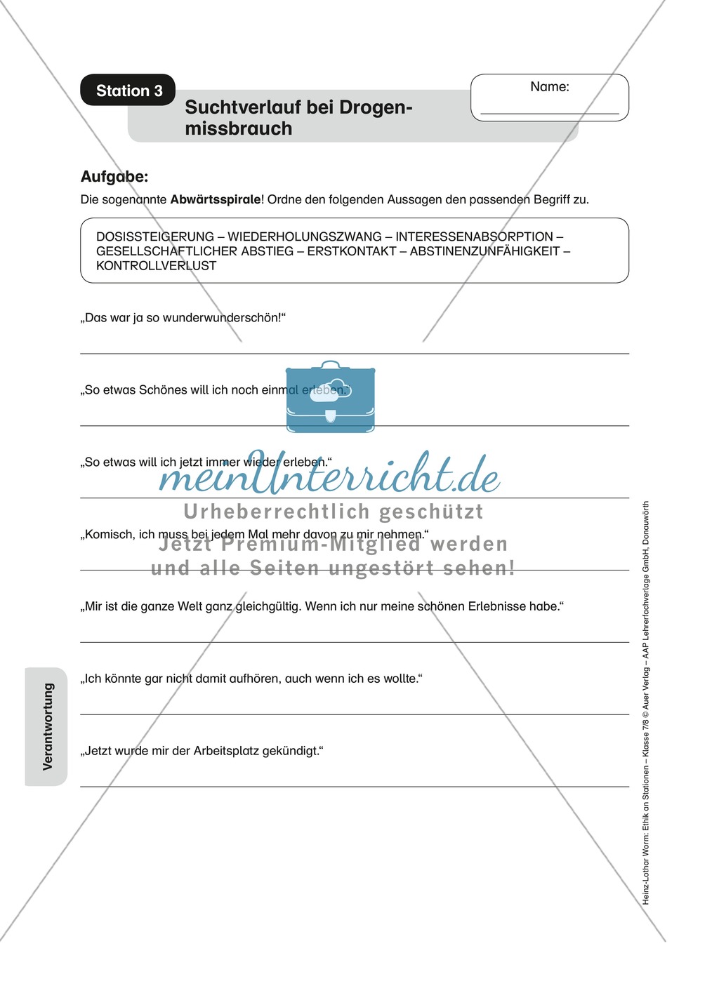 Mensch und Umwelt an Stationen Preview 3