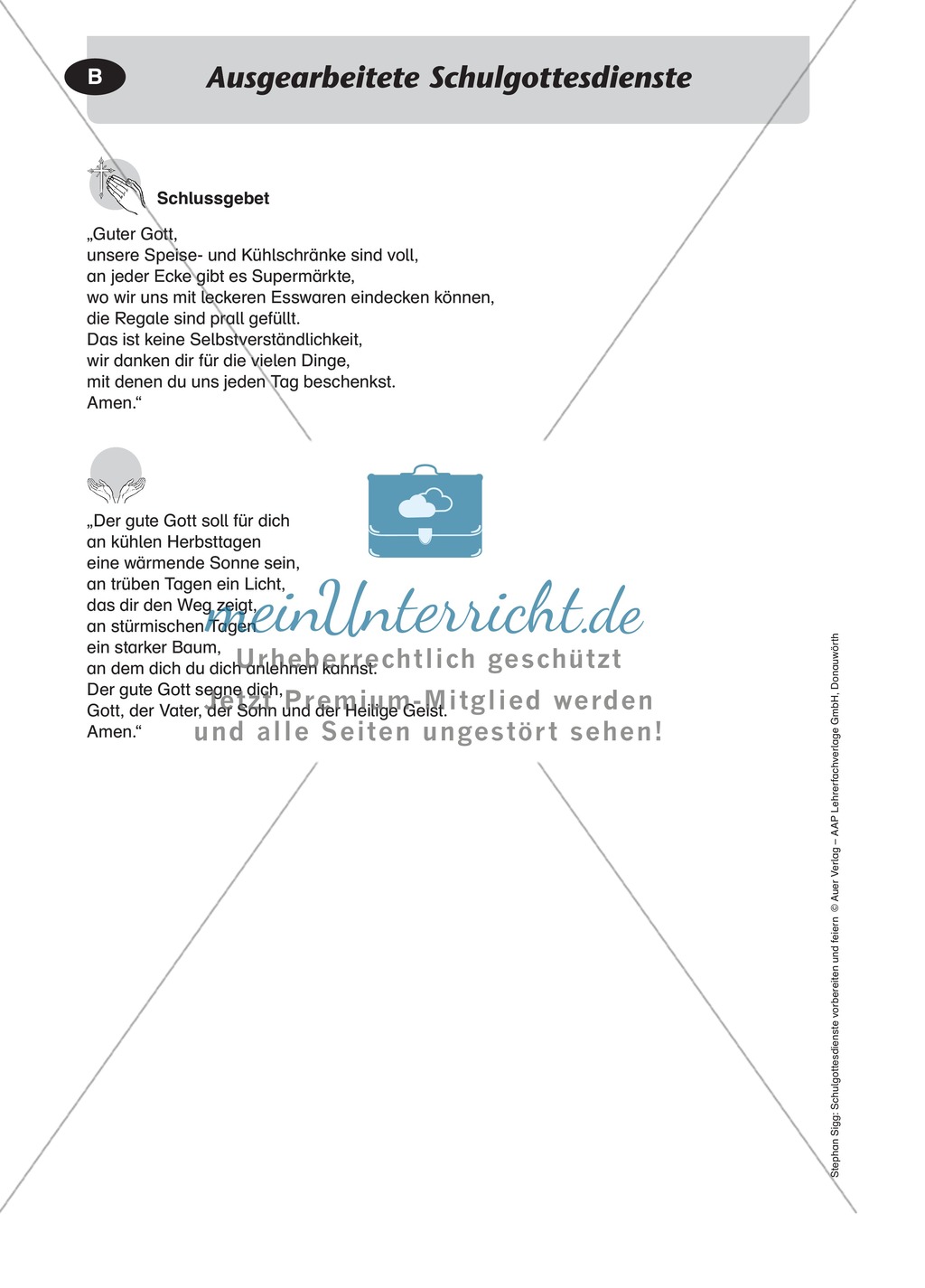 Gottesdienst zum Thema Erntedank Preview 4