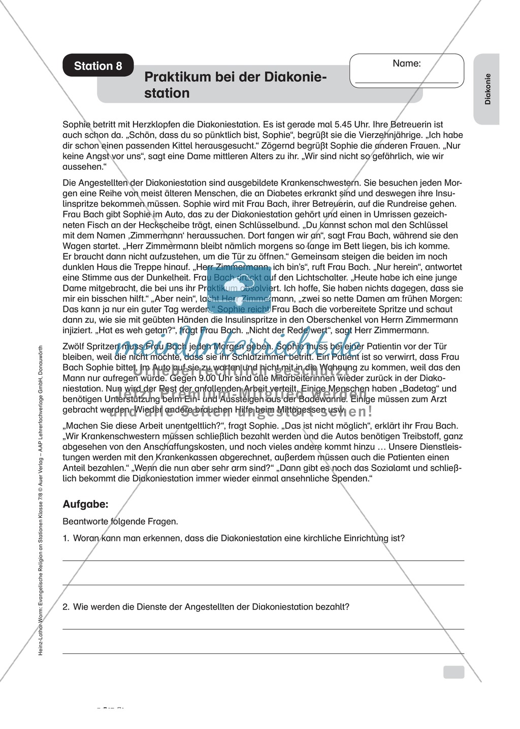 Diakonie: Was Diakonie bedeutet Preview 4
