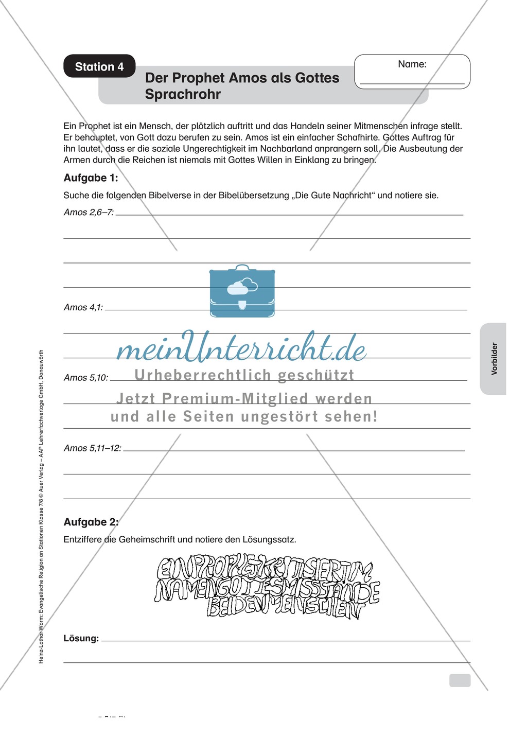 Vorbilder aus Vergangenheit und Gegenwart an Stationen Preview 4