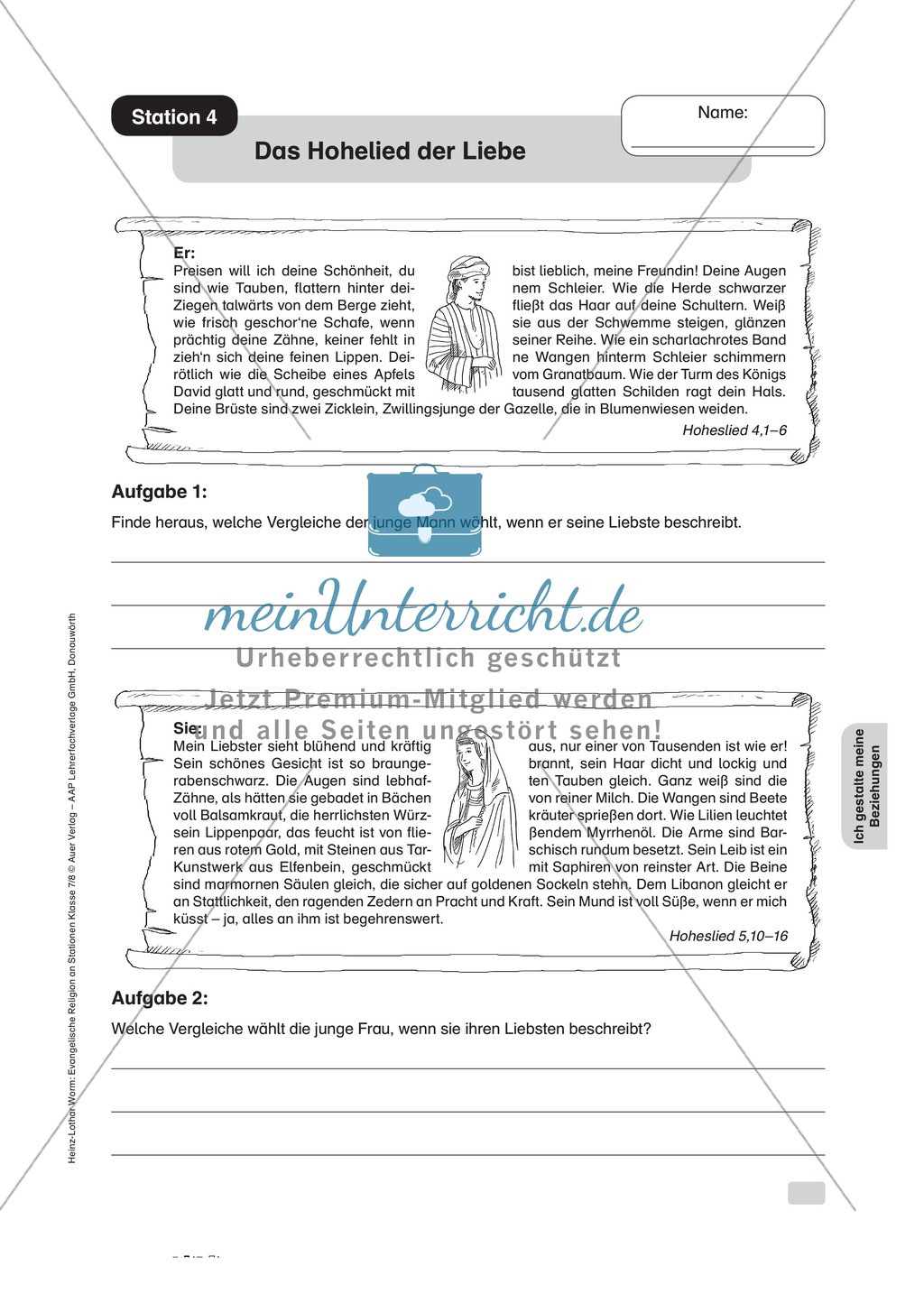 Beziehungsgestaltung: Das Hohelied der Liebe Preview 1