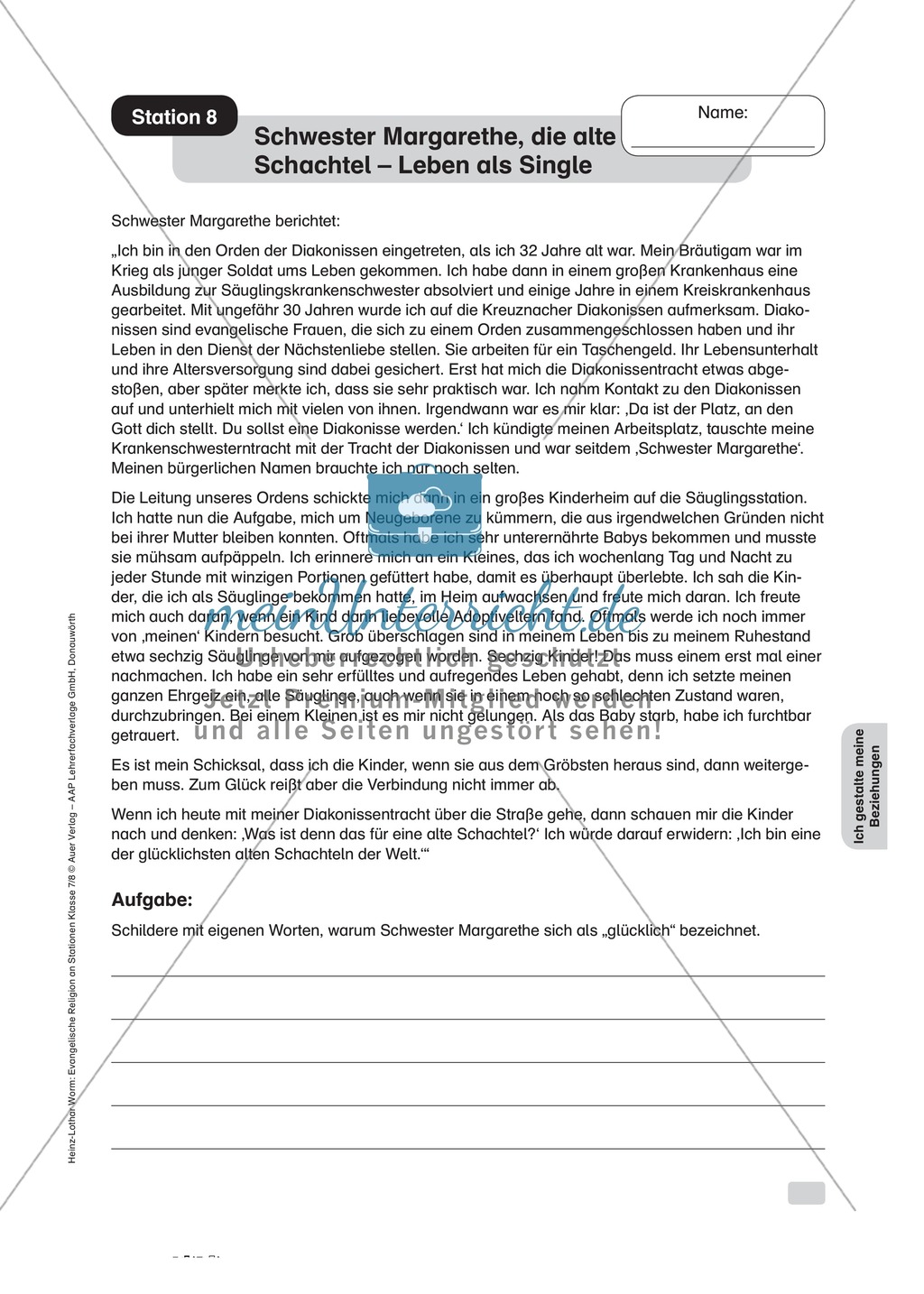 Beziehungsgestaltung: Ein Leben ohne Partner Preview 1