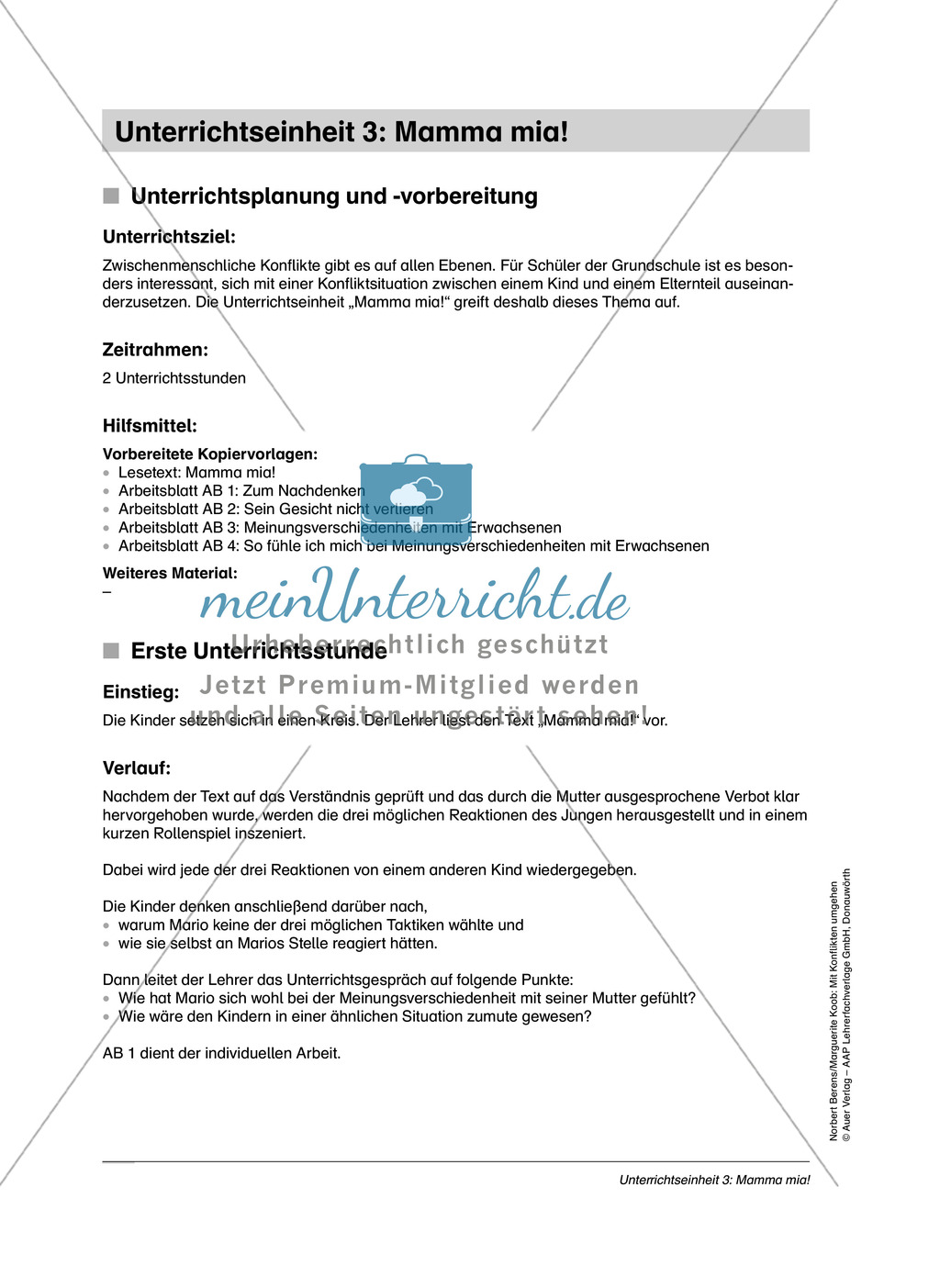 Konflikt: Streit mit Erwachsenen Preview 1
