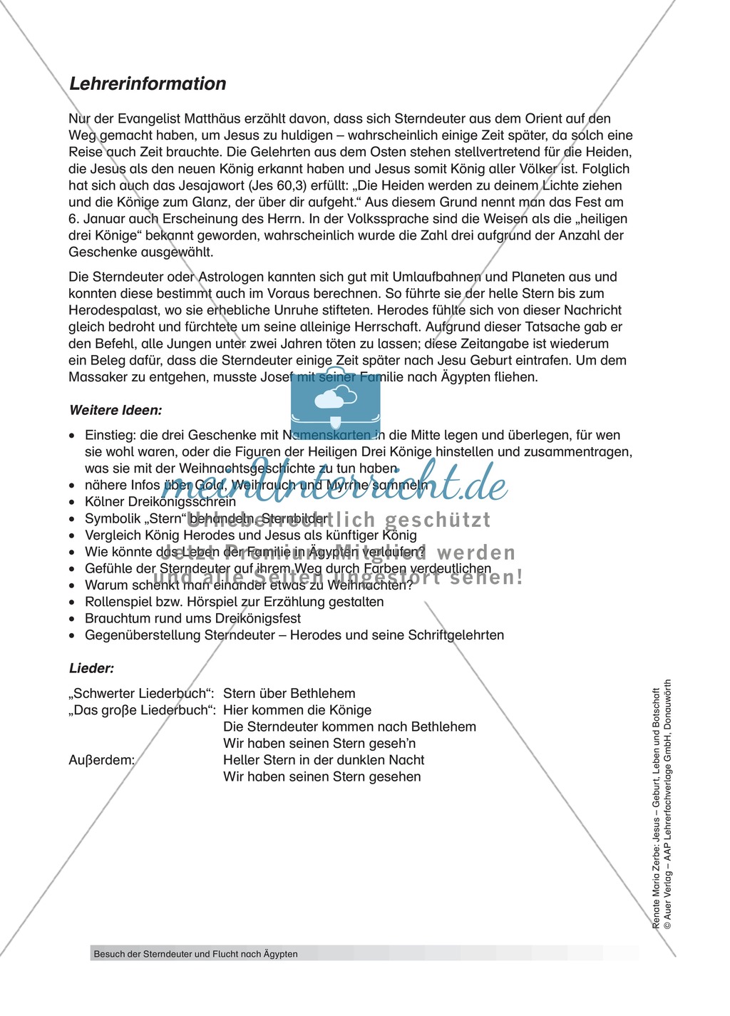 Unterrichtsideen zum Thema