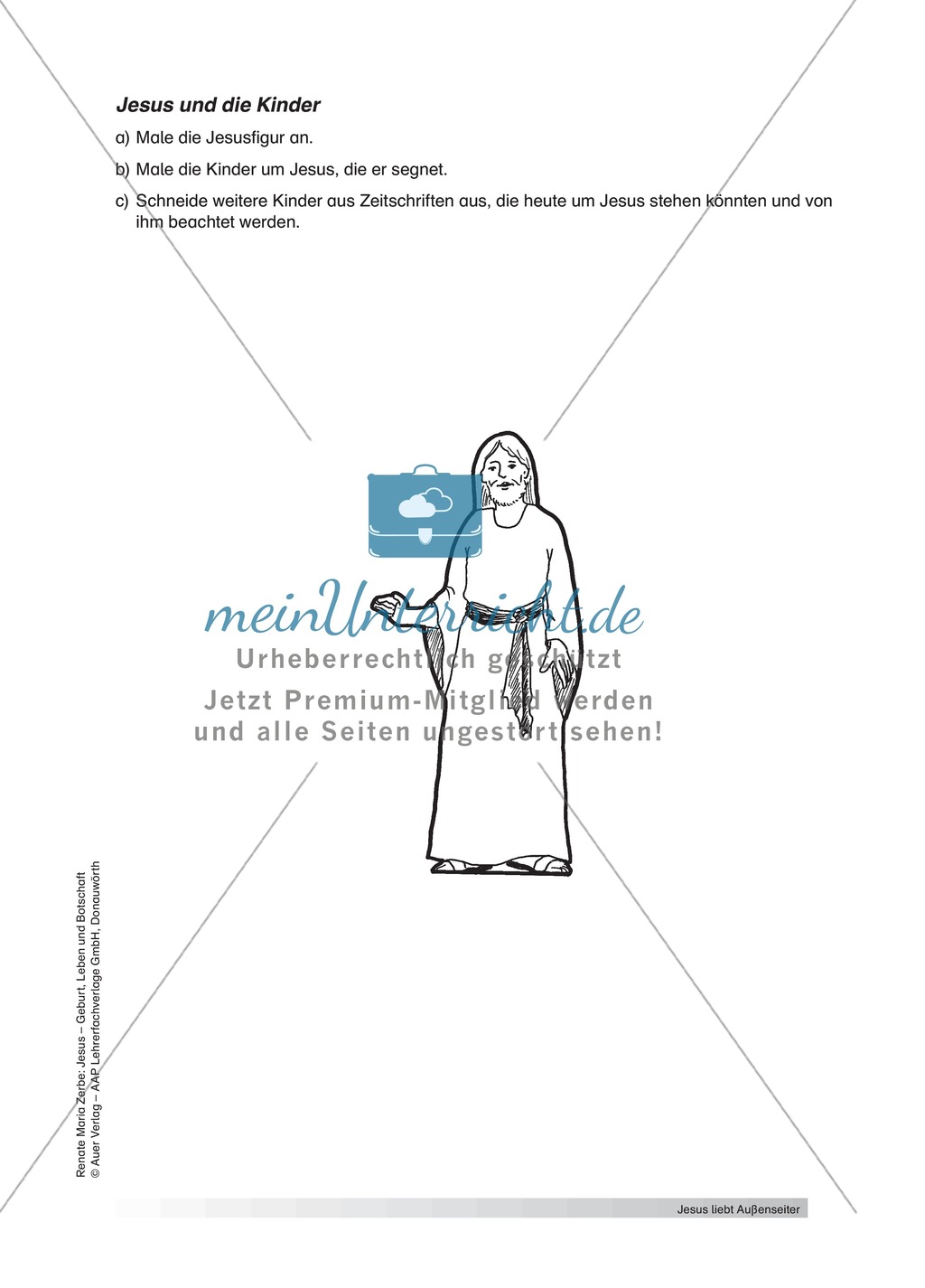 Jesus: Segnung der Kinder Preview 3