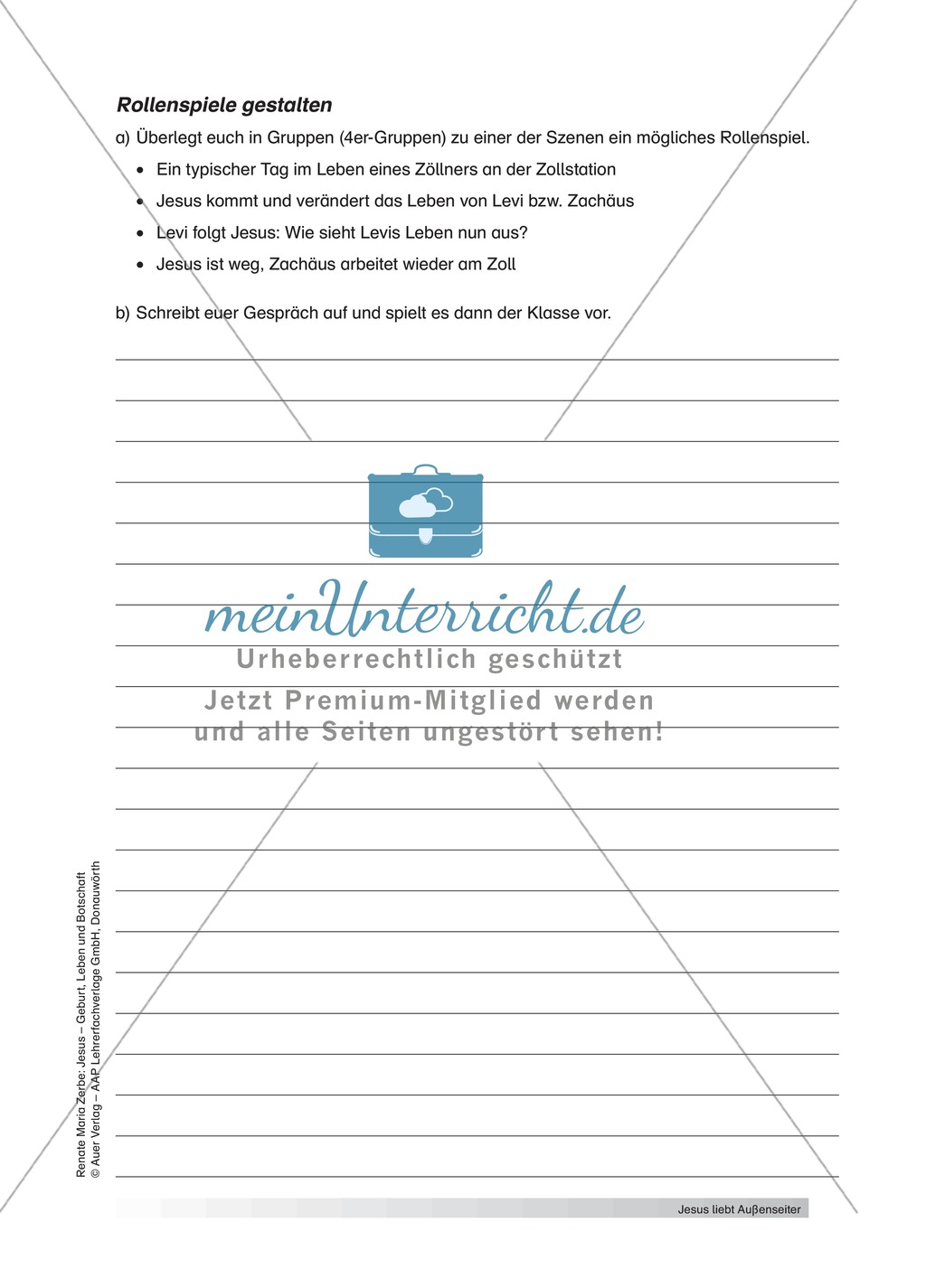 Unterrichtsideen zum Thema