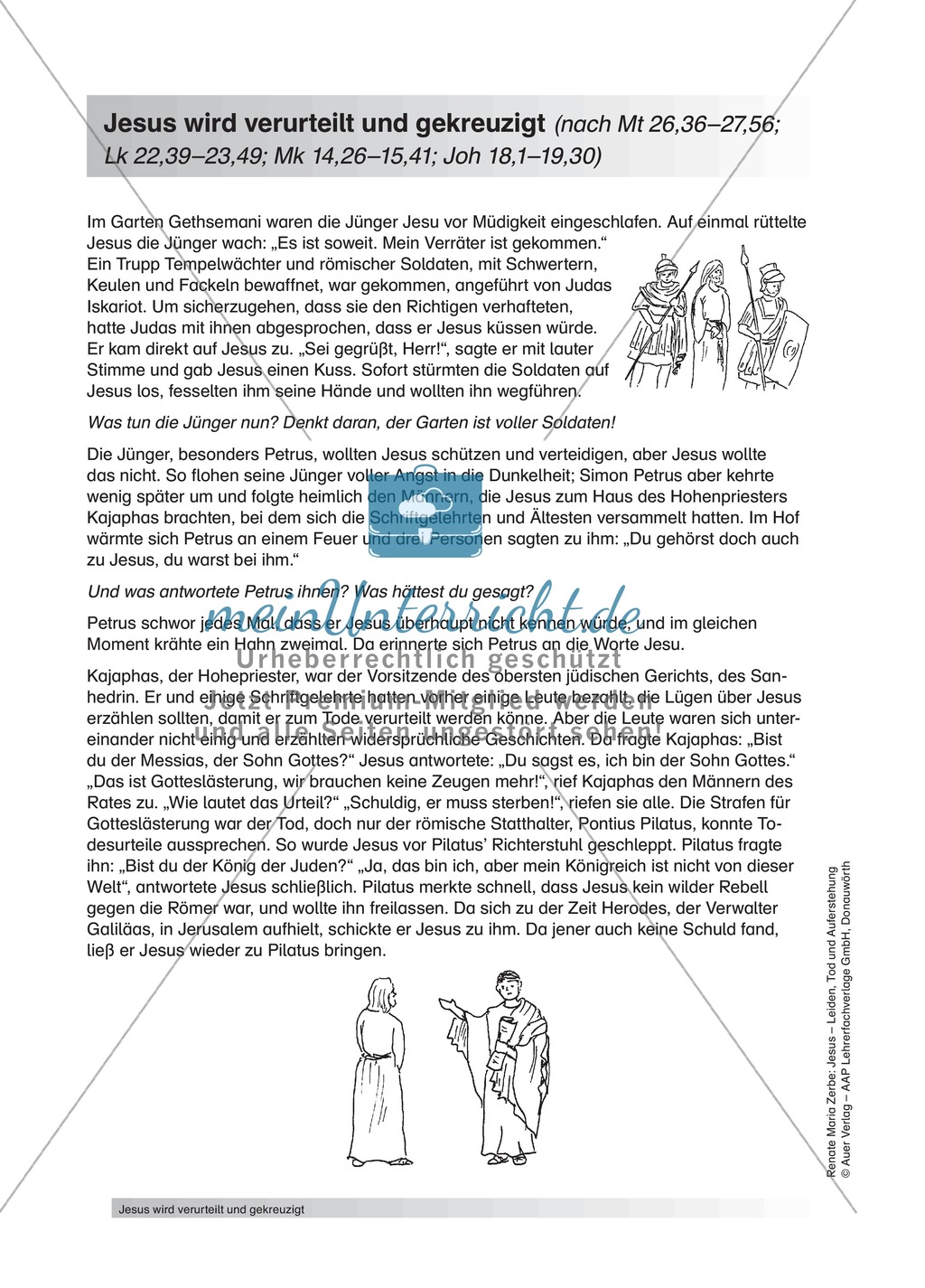 Unterrichtsvorschlag zum Thema