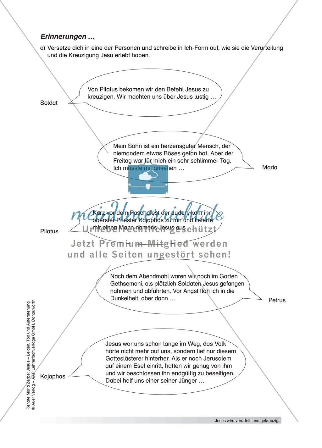Unterrichtsvorschlag zum Thema