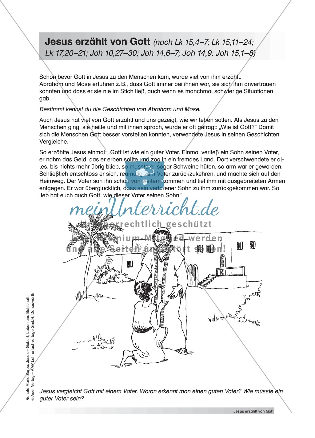 Unterrichtsvorschlag zum Thema