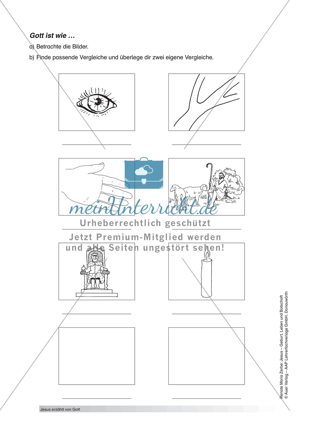 Unterrichtsvorschlag zum Thema
