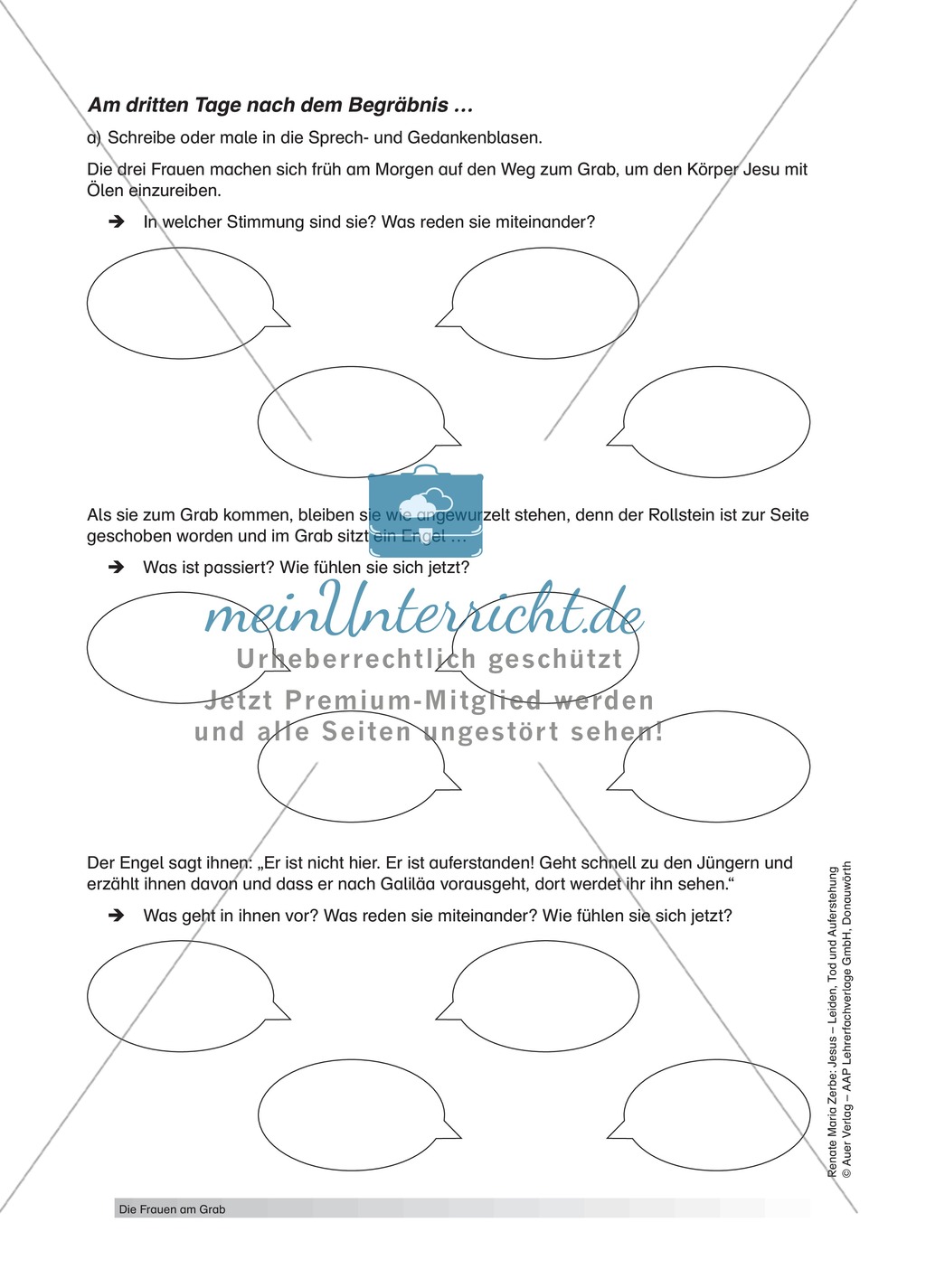 Unterrichtsvorschlag zum Thema