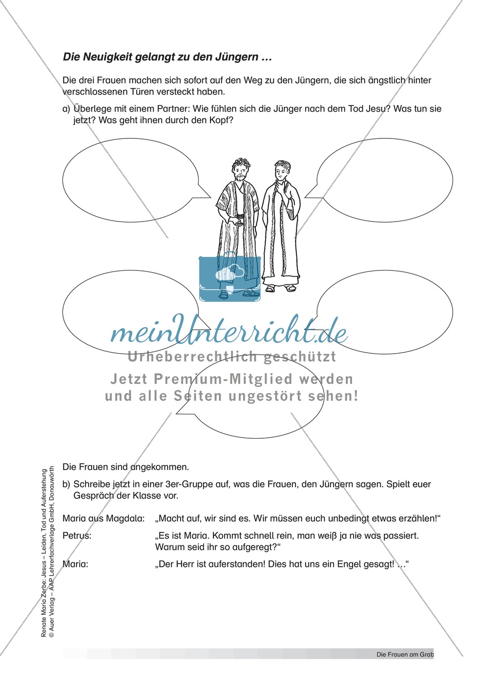 Unterrichtsvorschlag zum Thema