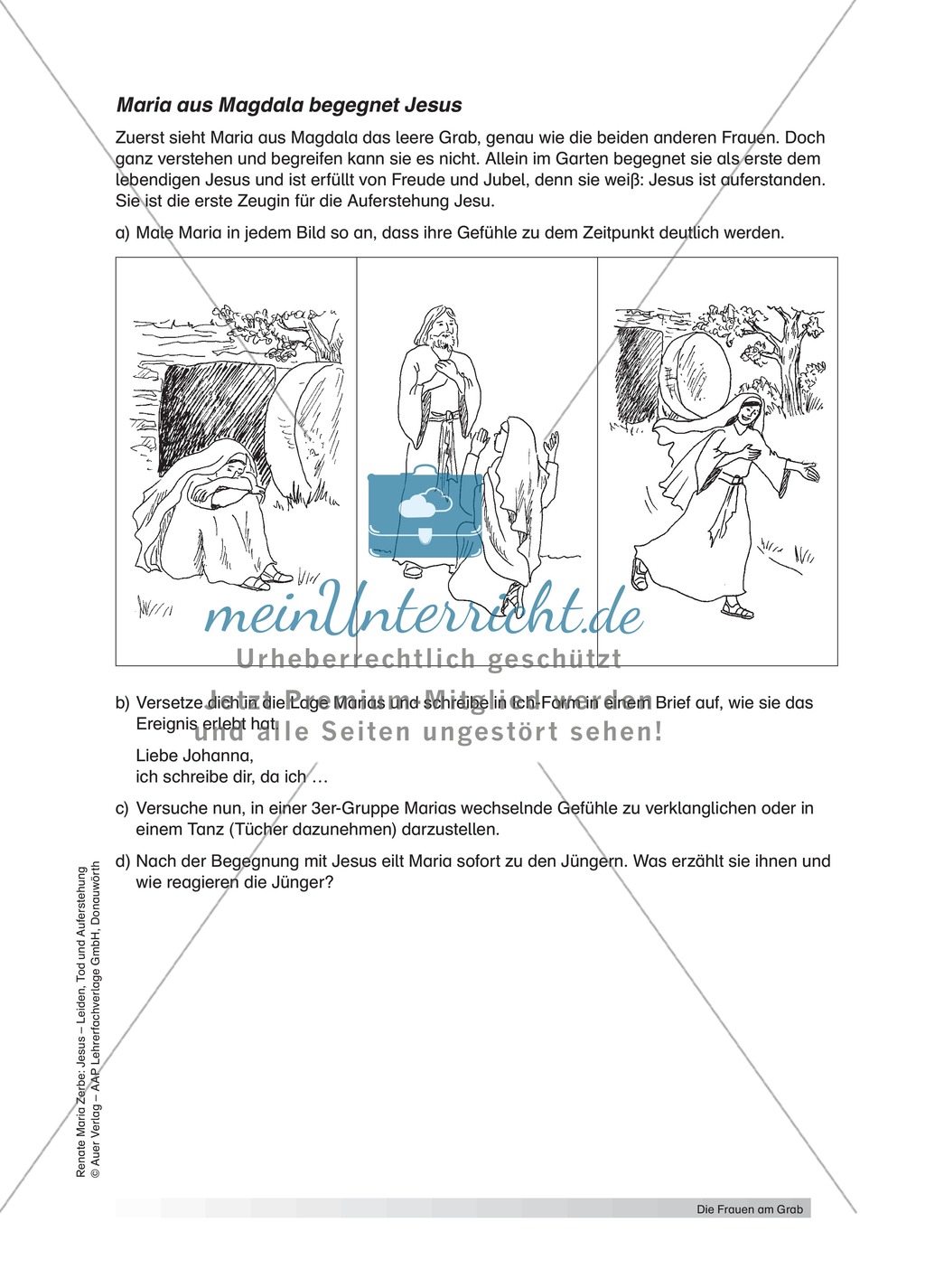 Unterrichtsvorschlag zum Thema