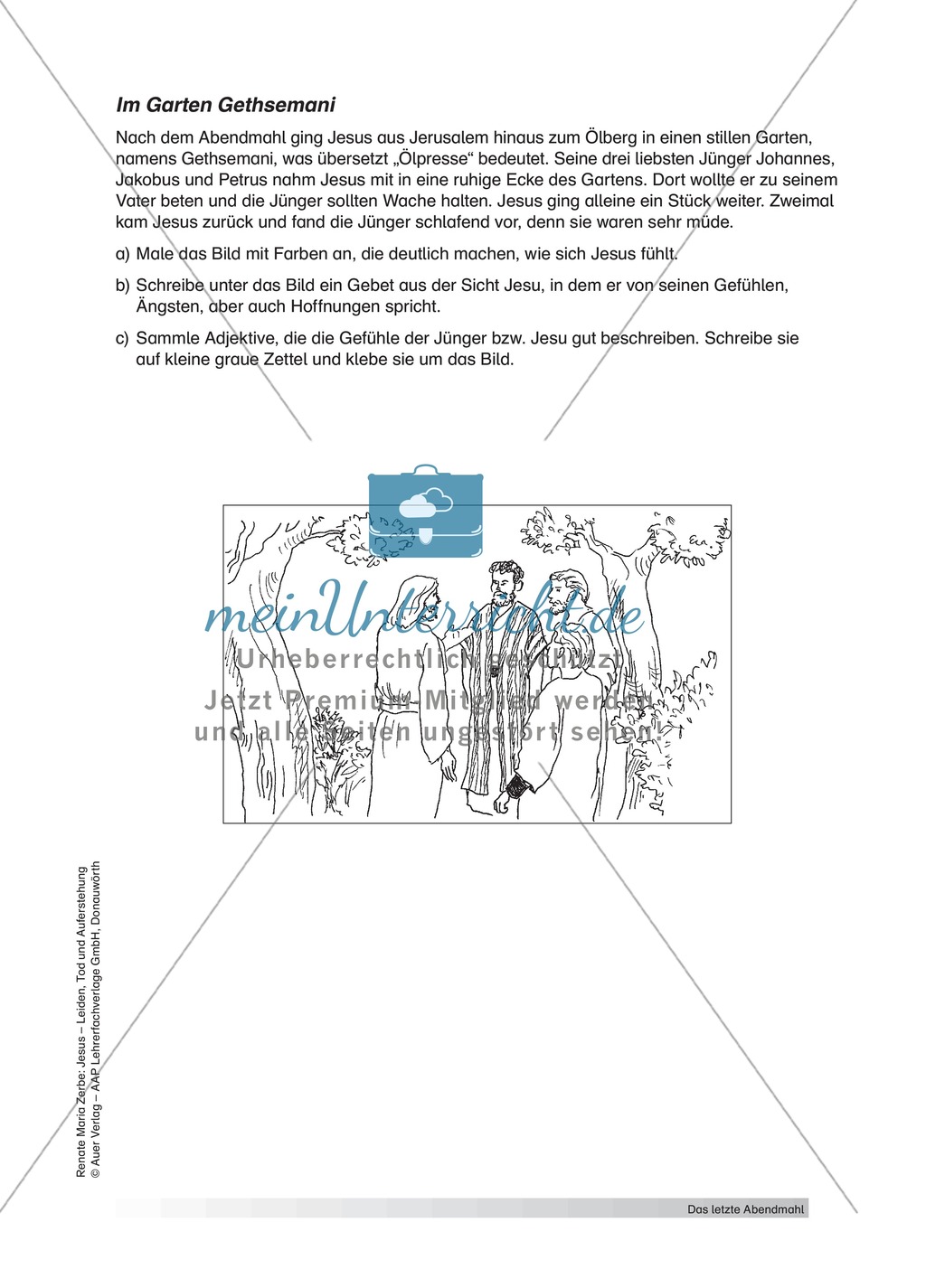 Unterrichtsvorschlag zum Thema