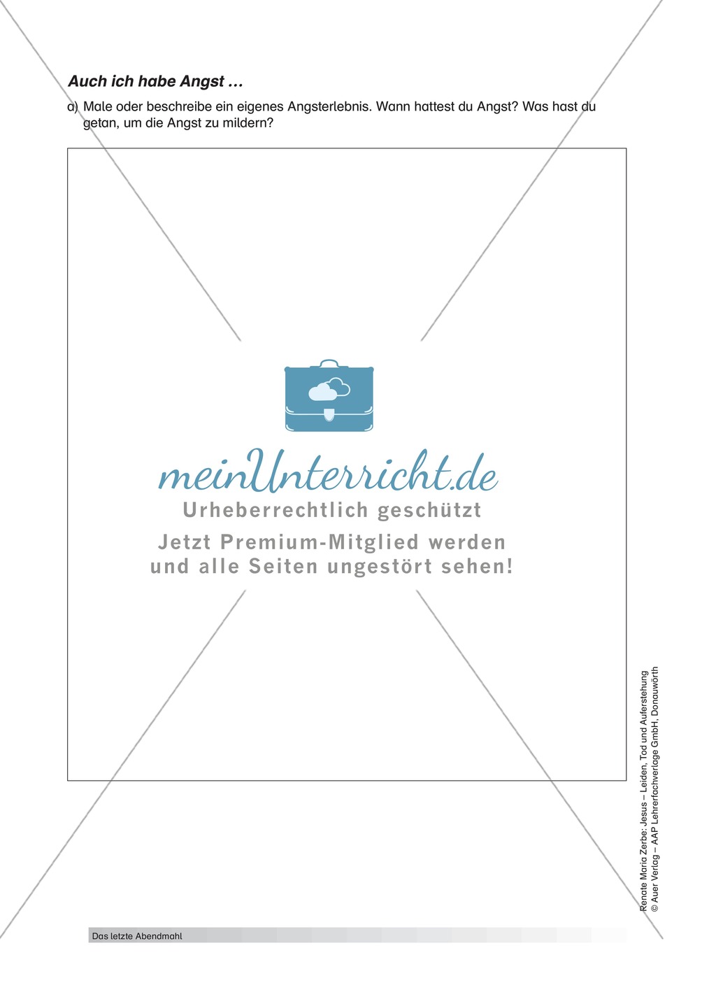 Unterrichtsvorschlag zum Thema