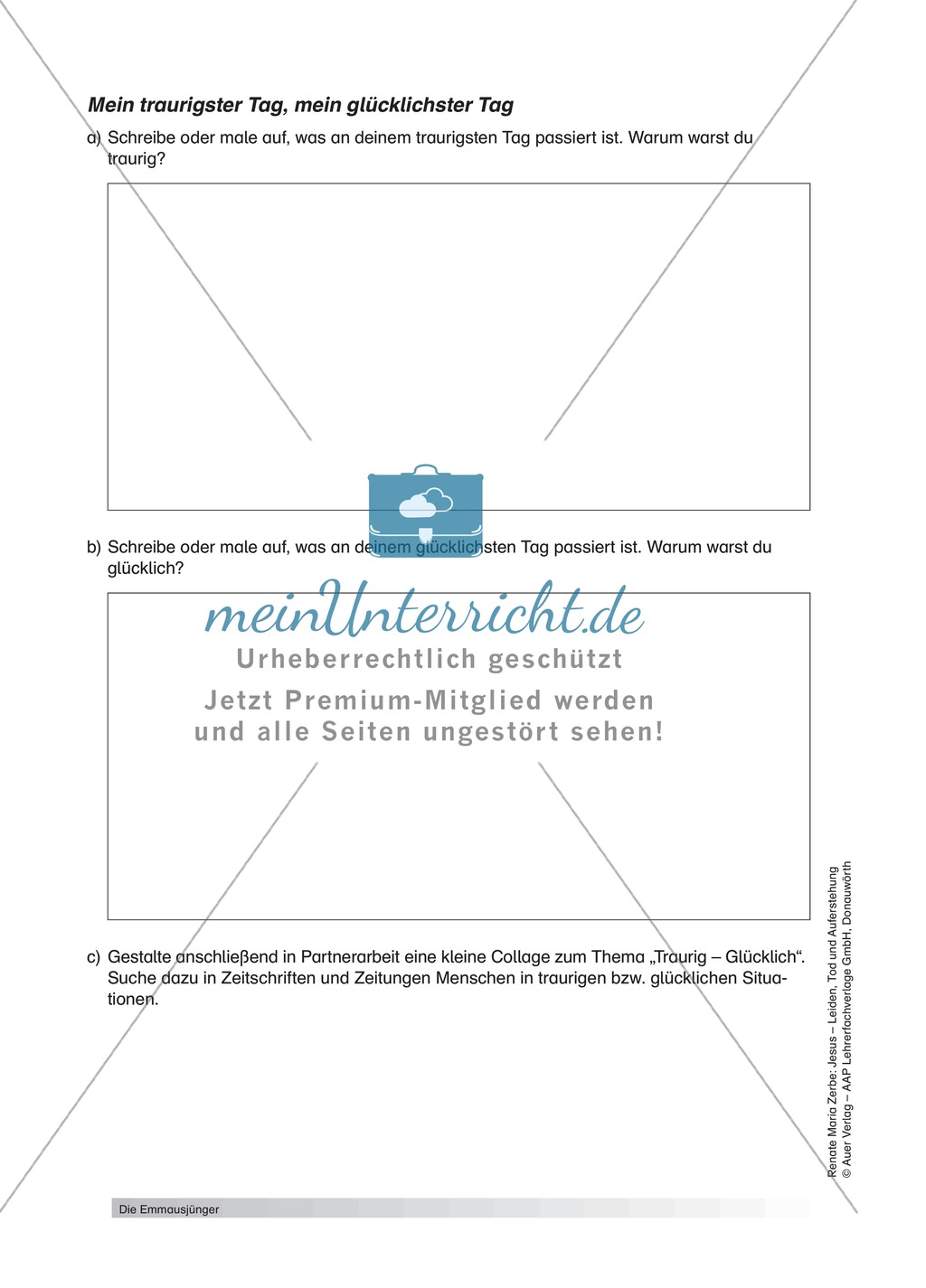 Unterrichtsvorschlag zum Thema