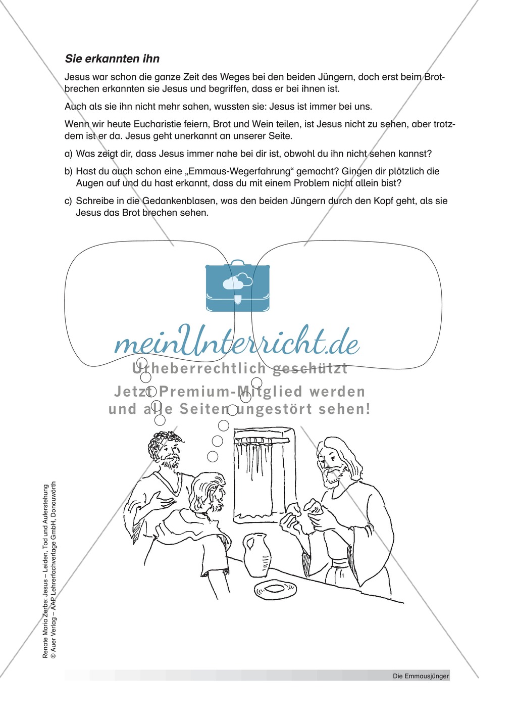 Unterrichtsvorschlag zum Thema