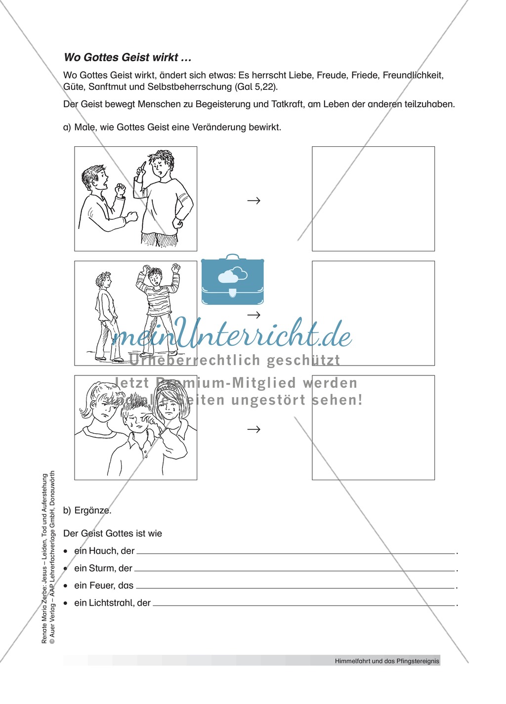 Unterrichtsvorschlag zum Thema