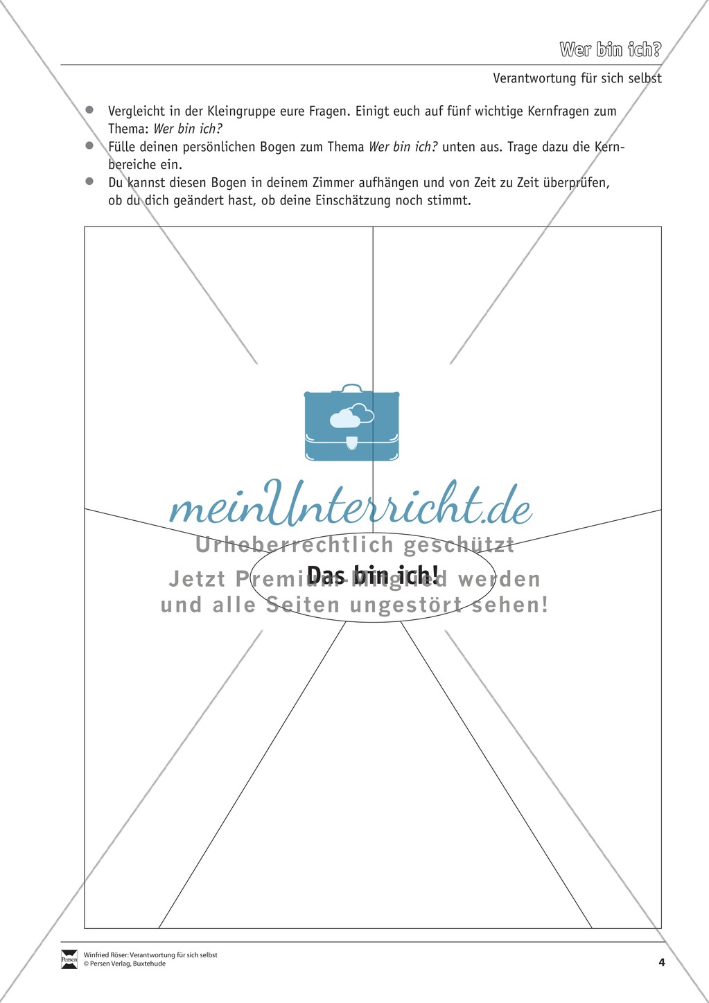 Verantwortung für sich selbst: Wer ich bin Preview 2